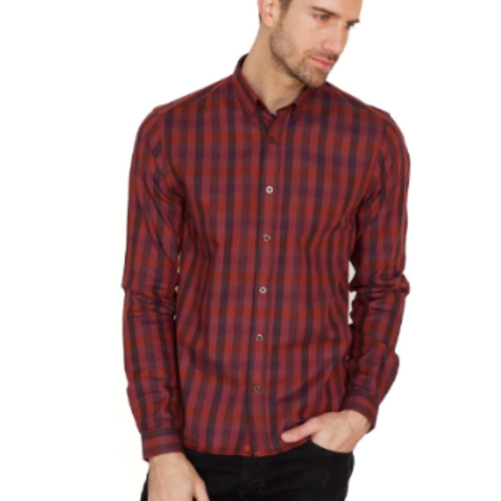 Vustra Classic Jewel Shirt  100% Organic - XL -NWT